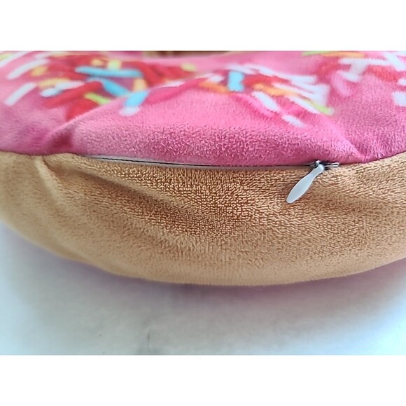 Pink Sprinkle Donut Pillow - Picture 6 of 10